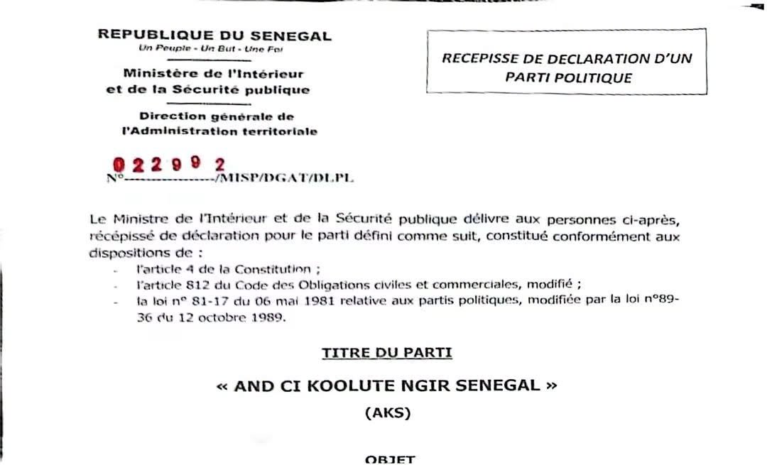 Abdou Karim Sall annonce la reconnaissance officielle de son parti 1 782093792 1104097052285705 3781599682052078129 n