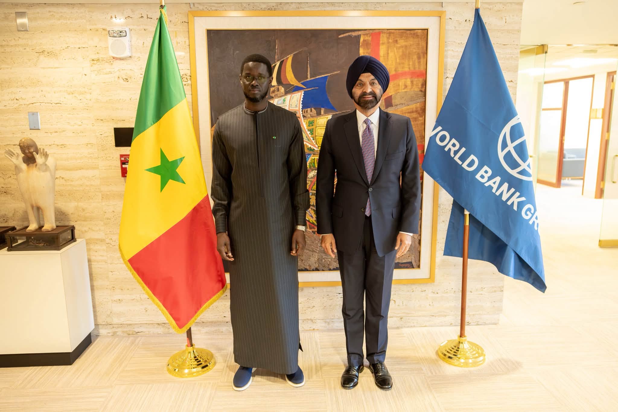 Washington : La Banque mondiale confirme son soutien aux priorités du Sénégal 12 Washington : La Banque mondiale confirme son soutien aux priorités du Sénégal