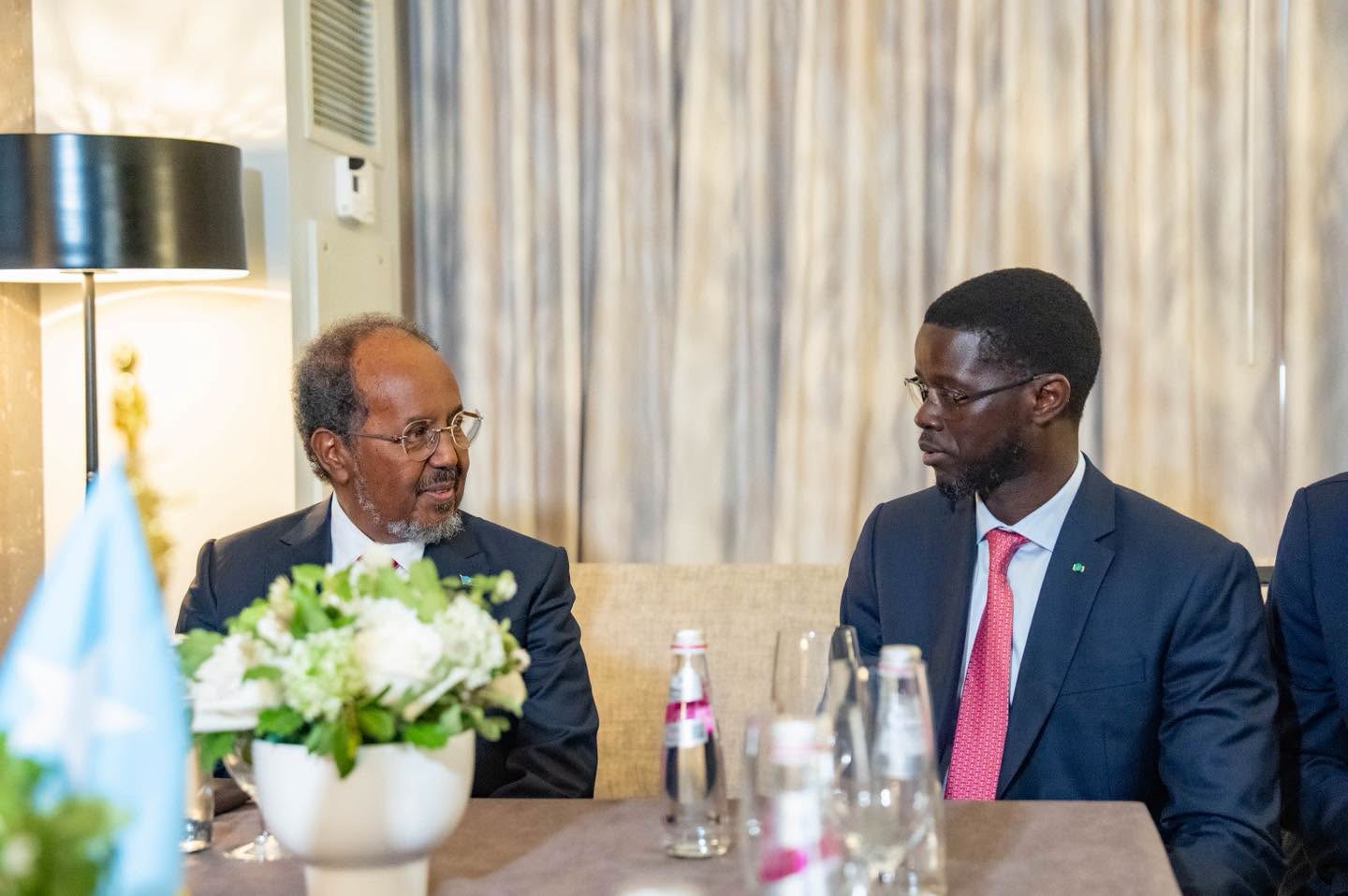 ONU : Bassirou Diomaye Faye et Hassan Sheikh Mohamoud évoquent les enjeux de paix et de sécurité