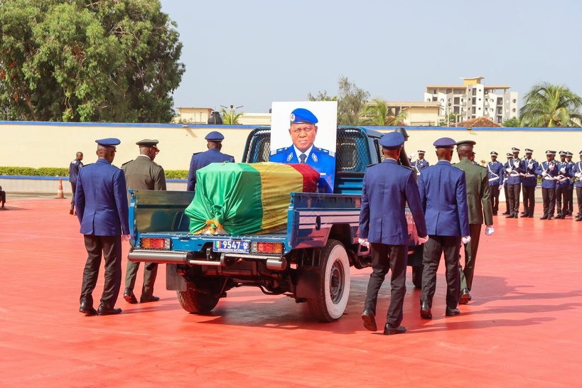 Le Sénégal rend un dernier hommage au colonel Crépin Arsène Sambou 15 Le Sénégal rend un dernier hommage au colonel Crépin Arsène Sambou