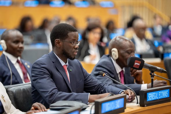 Diomaye a pris part à une réunion de haut niveau sur le Pacte pour l’avenir en Afrique