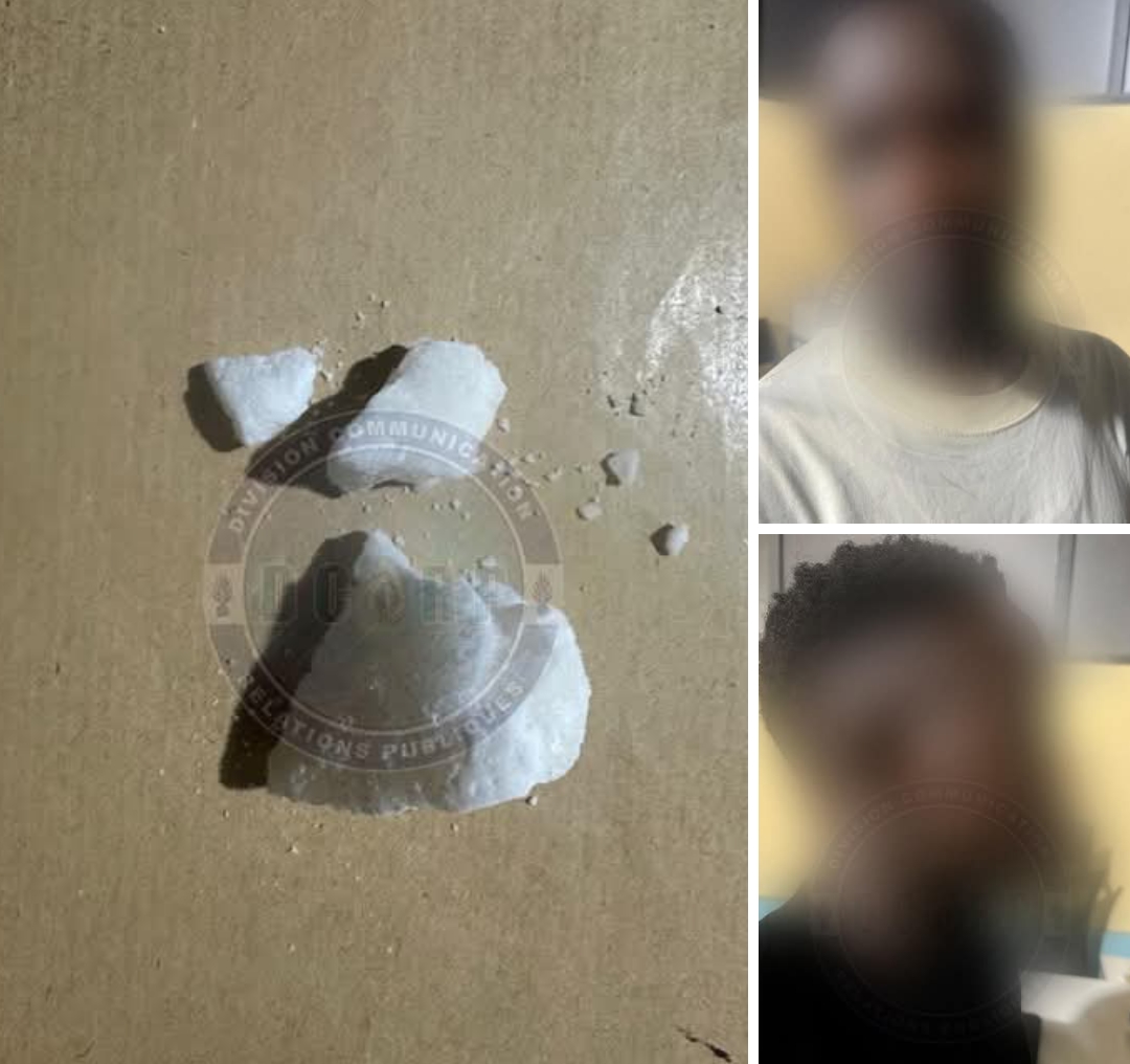 Gueule Tapée : Deux individus interpellés avec 50 grammes de crack 7 Gueule Tapée : Deux individus interpellés avec 50 grammes de crack