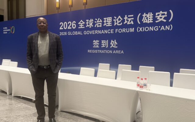 Mankeur Ndiaye à Pékin pour un forum international sur la gouvernance mondiale