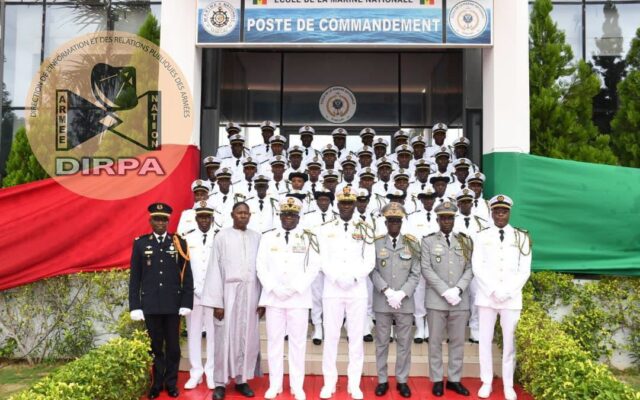 Marine nationale : La 4ᵉ promotion du cours de Maistrance fait sa sortie solennelle